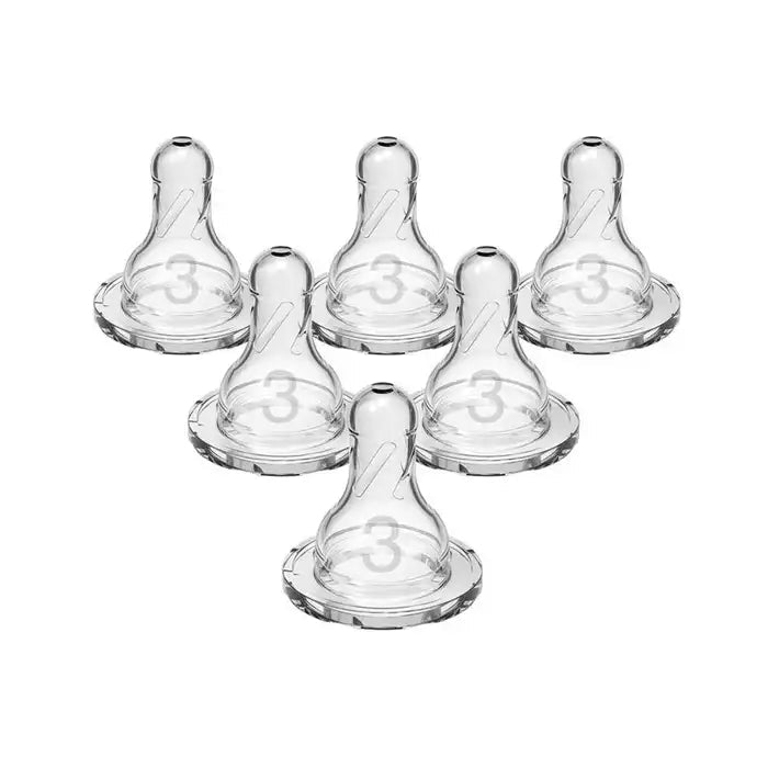 Dr Brown's - Narrow Level 3 Nipple, 6 - Pack Mother & Baby