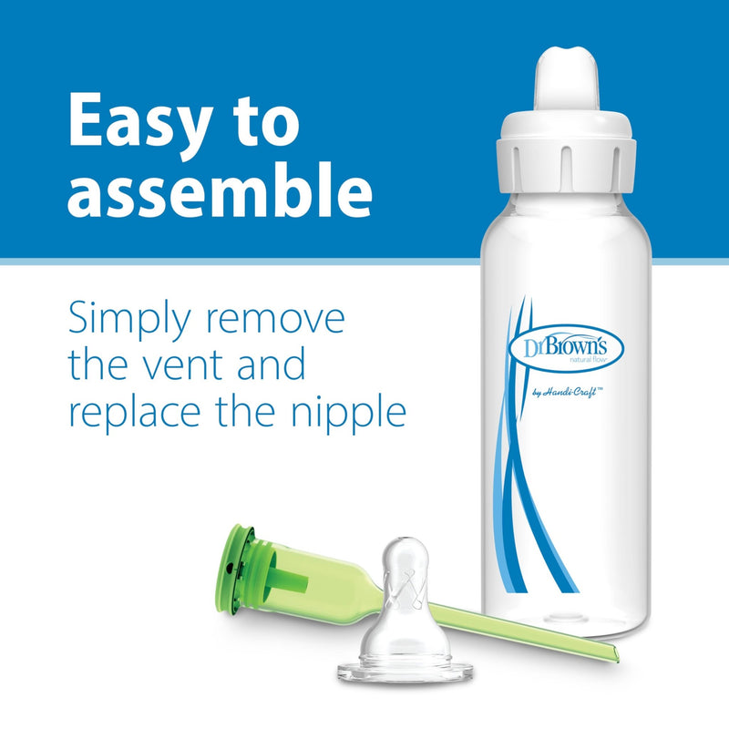 Dr Brown's - Narrow Options+ Silicone Baby Bottle Sippy Spout, 2 - Pack Mother & Baby