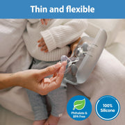 Dr Brown's - Nipple Shields 2 - Pack with Sterilizer Case Mother & Baby Size 1