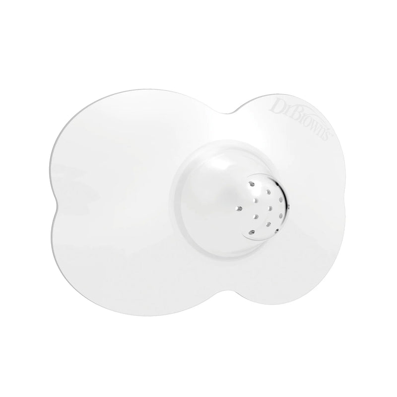 Dr Brown's - Nipple Shields 2 - Pack with Sterilizer Case Mother & Baby Size 1