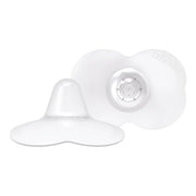 Dr Brown's - Nipple Shields 2 - Pack with Sterilizer Case Mother & Baby Size 1