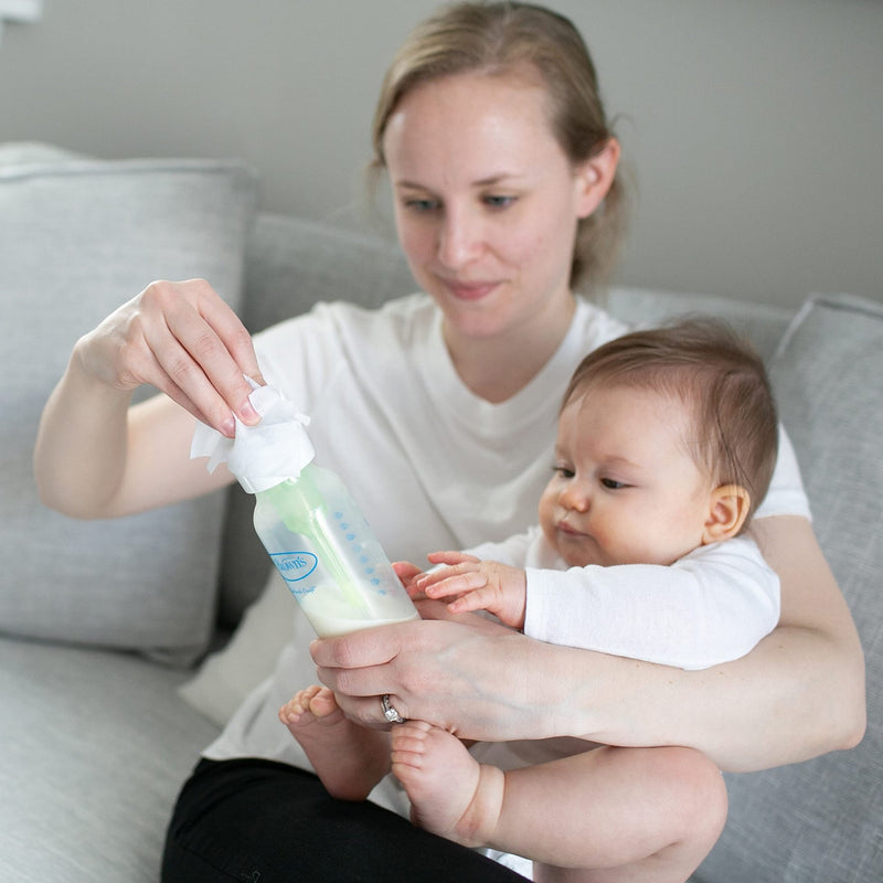 Dr Brown's - Pacifier and Bottle Wipes 40 - Count Mother & Baby