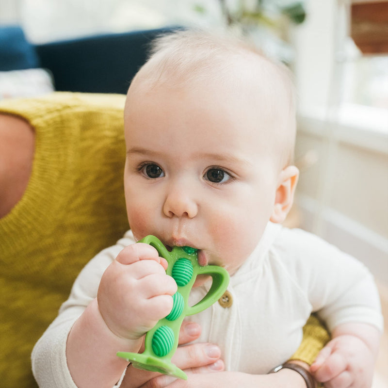 Dr Brown's - Peapod Teething Toothbrush, Green Mother & Baby