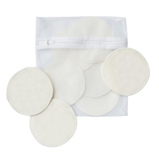 Dr Brown's - Reusable Breast Pads with Laundry Bag, 8 count Mother & Baby