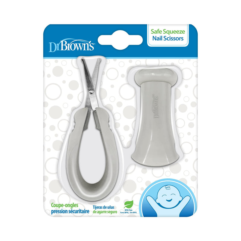 Dr Brown's - Safe Squeeze Nail Scissors Mother & Baby