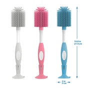 Dr Brown's - Soft Touch Bottle Brush, Pink Mother & Baby