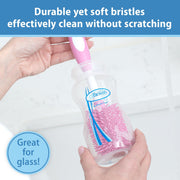 Dr Brown's - Soft Touch Bottle Brush, Pink Mother & Baby