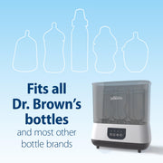 Dr Brown's - Sterilizer and Dryer w/ Air Filter (plus extra Filter), Gray Mother & Baby