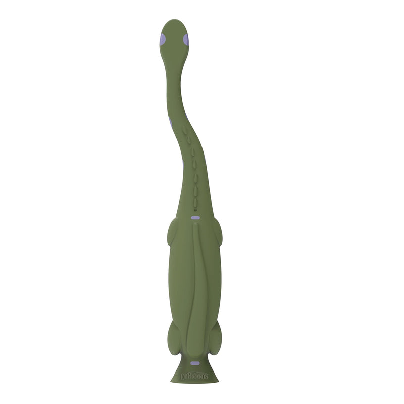 Dr Brown's - Toddler Toothbrush, Dinosaur, Green, 1 - Pack Mother & Baby