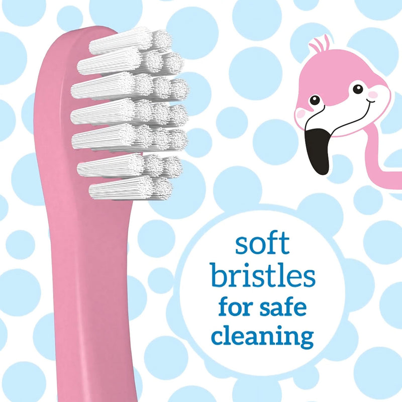 Dr Brown's - Toddler Toothbrush, Flamingo, Pink, 1 - Pack Mother & Baby