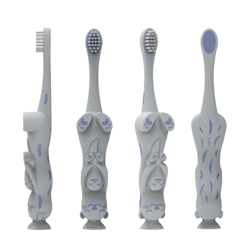Dr Brown's - Toddler Toothbrush, Otter, Gray, 1 - Pack Mother & Baby