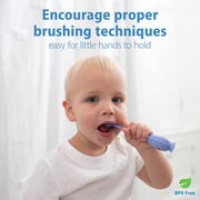 Dr Brown's - Toddler Toothbrush, ToothScrubber, Purple, 1 - Pack Mother & Baby