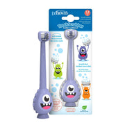 Dr Brown's - Toddler Toothbrush, ToothScrubber, Purple, 1 - Pack Mother & Baby
