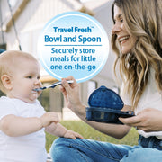 Dr Brown's - Travel Fresh Bowl and Spoon, 1 - Pack Mother & Baby