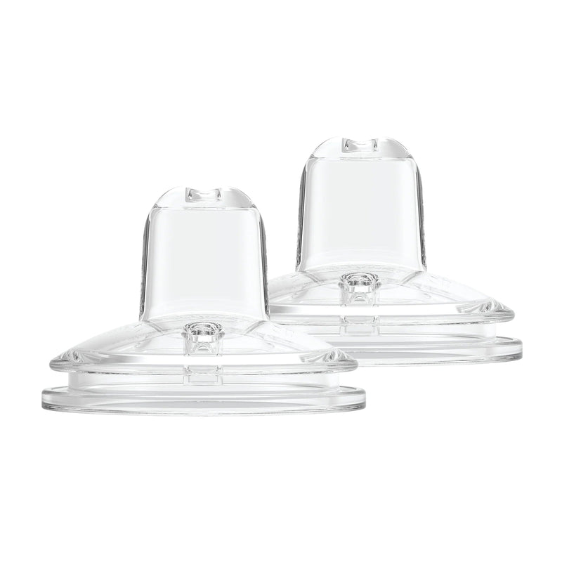 Dr Brown's - Wide - Neck Options+ Silicone Baby Bottle Sippy Spout, 2 - Pack Mother & Baby