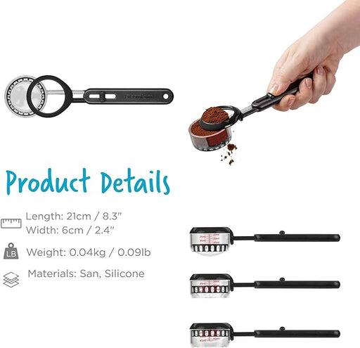 Dreamfarm - Levoop - Adjustable Level Measuring Scoop Home & Kitchen