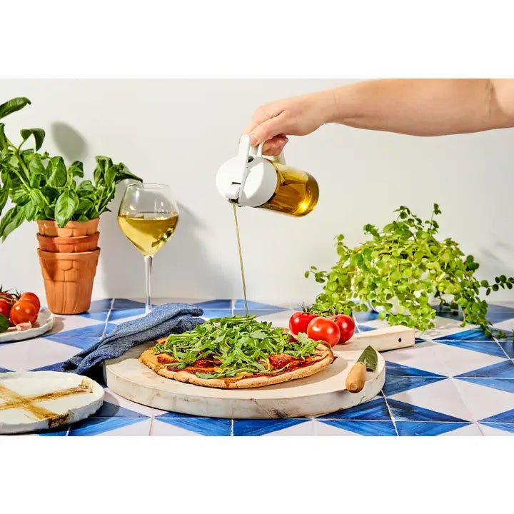DREAMFARM - Oileroo Oil Sprayer Lite Plastic Bottle, White Lid Home & Kitchen