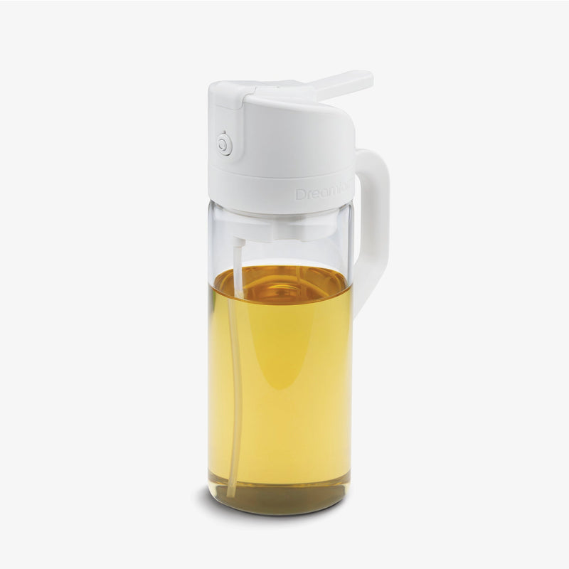 DREAMFARM - Oileroo Oil Sprayer Lite Plastic Bottle, White Lid Home & Kitchen