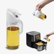 DREAMFARM - Oileroo Oil Sprayer Lite Plastic Bottle, White Lid Home & Kitchen