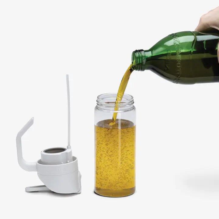 DREAMFARM - Oileroo Oil Sprayer Lite Plastic Bottle, White Lid Home & Kitchen