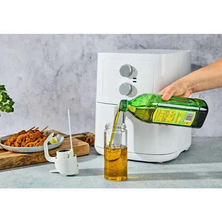 DREAMFARM - Oileroo Oil Sprayer Lite Plastic Bottle, White Lid Home & Kitchen