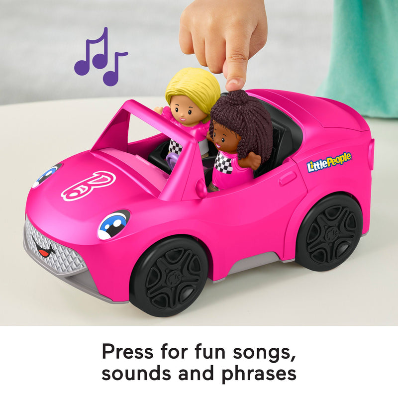 Fisher-Price - Little People - Barbie Convertible & 2 Figures - Product detail or play view 3