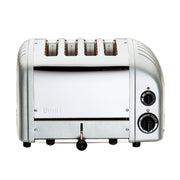 Dualit - 4 Slot Metallic Silver Toaster Home & Kitchen