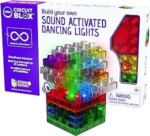 E - Blox - Build Your Own - Sound Activated Dancing Lights Games & Toys