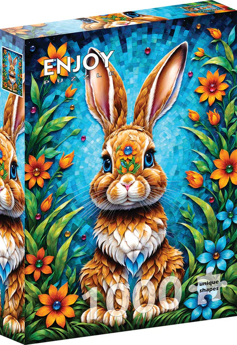 ENJOY - 1000 Piece Puzzle - Garden Bunny