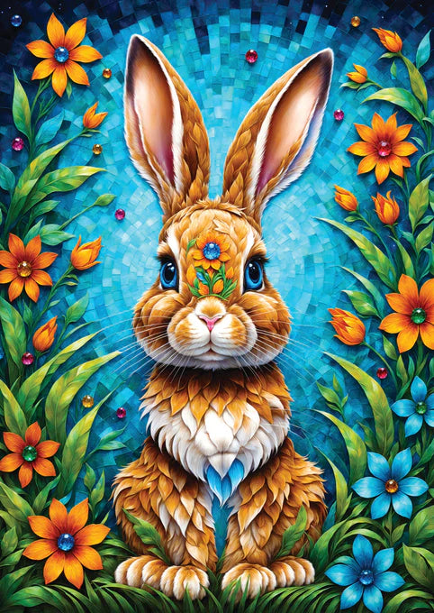 ENJOY - 1000 Piece Puzzle - Garden Bunny