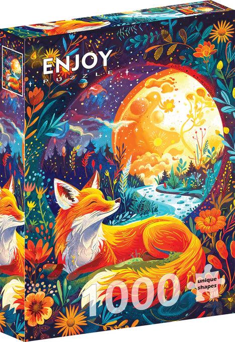 ENJOY - 1000 Piece Puzzle - Moon Fox