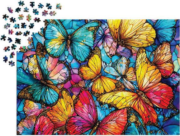 ENJOY - 1000 Piece Puzzle - Butterfly Extravaganza