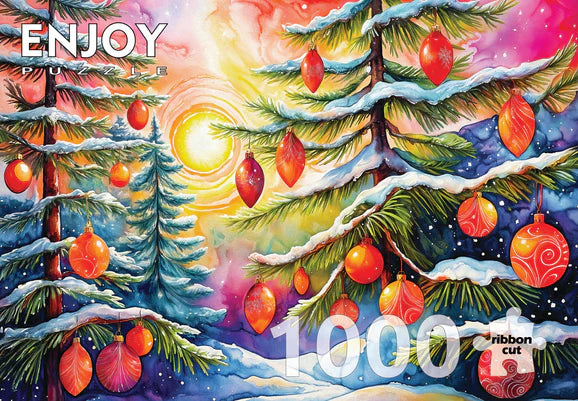 ENJOY - 1000 Piece Puzzle - Christmas Sunrise