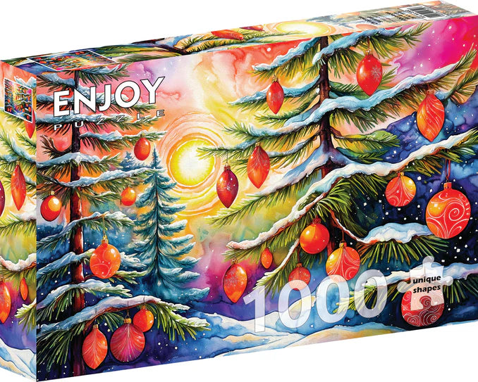 ENJOY - 1000 Piece Puzzle - Christmas Sunrise