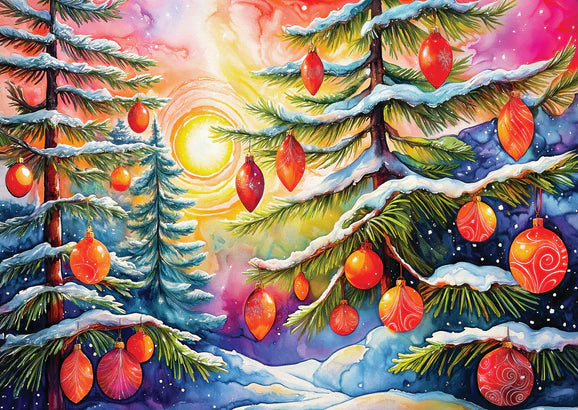 ENJOY - 1000 Piece Puzzle - Christmas Sunrise