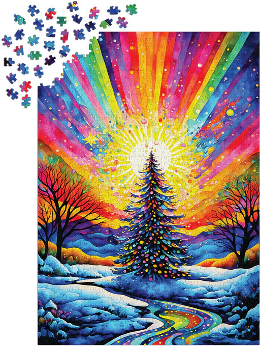 ENJOY - 1000 Piece Puzzle - Christmas Tree Celebration