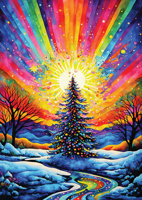 ENJOY - 1000 Piece Puzzle - Christmas Tree Celebration