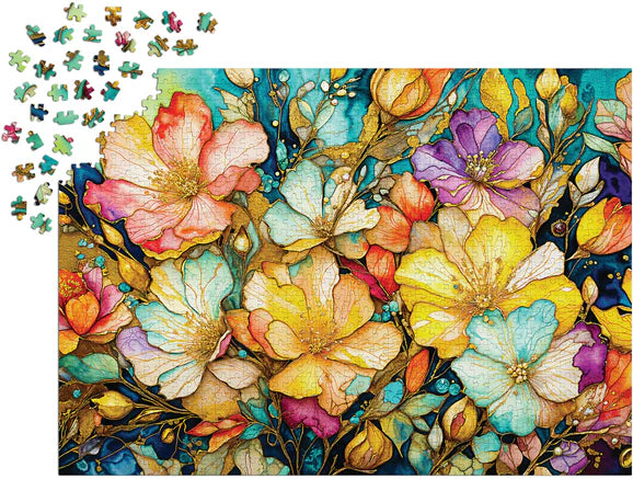 ENJOY - 1000 Piece Puzzle - Fancy Flower Garden