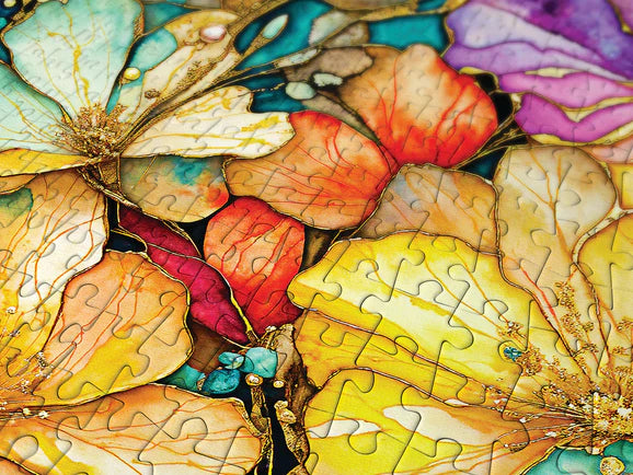ENJOY - 1000 Piece Puzzle - Fancy Flower Garden