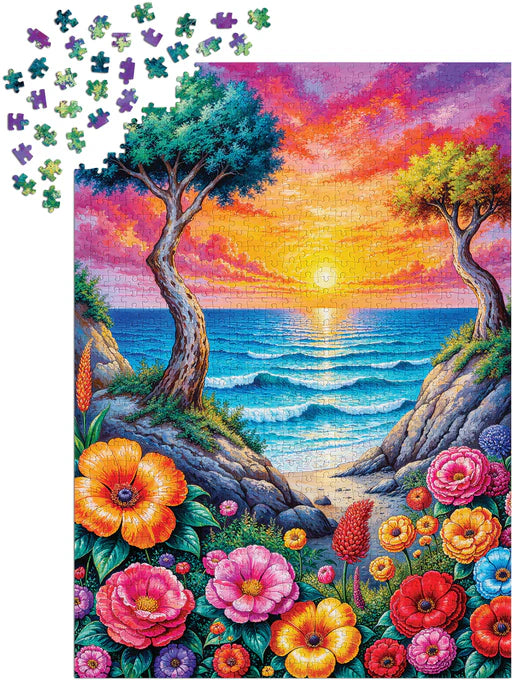 ENJOY - 1000 Piece Puzzle - Blooming Coast