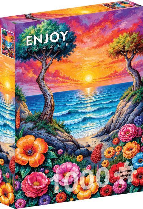 ENJOY - 1000 Piece Puzzle - Blooming Coast