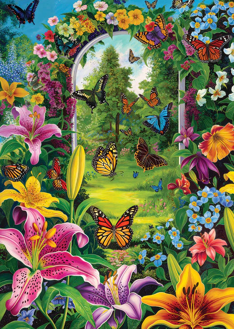 ENJOY - 1000 Piece Puzzle - Garden Passage