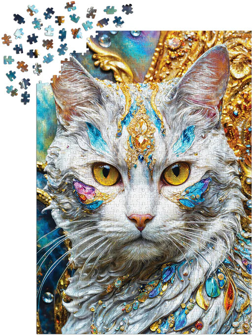 ENJOY - 1000 Piece Puzzle - Jeweled Cat