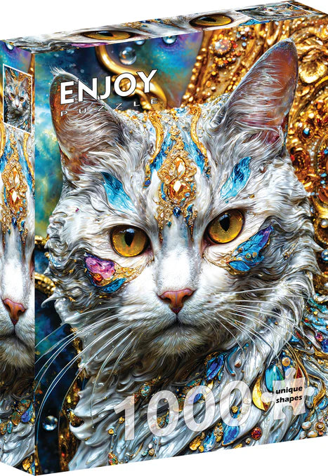 ENJOY - 1000 Piece Puzzle - Jeweled Cat