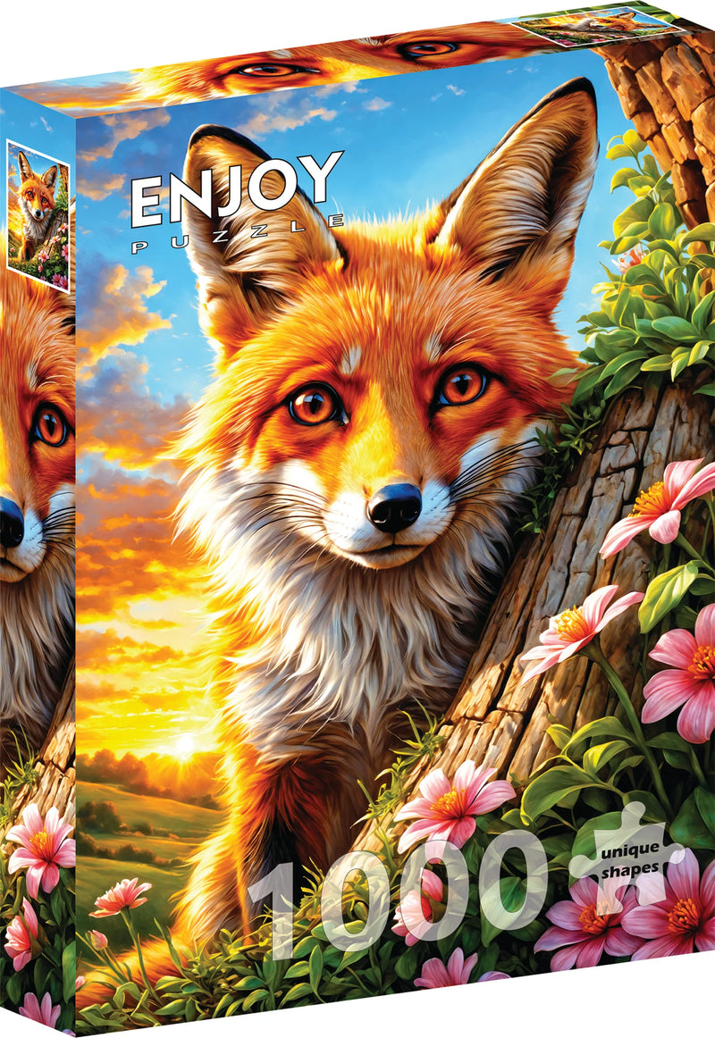 ENJOY - 1000 Piece Puzzle - Curious Fox