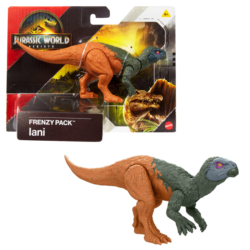 Jurassic World Rebirth - Frenzy Pack Dinosaur Figure (Single Random Pick) - Product detail or play view 3