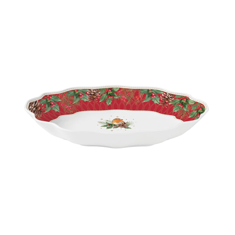 Easy Life - CHRISTMAS BERRIES - Platter | 30 cm / 11.5 in Home & Kitchen