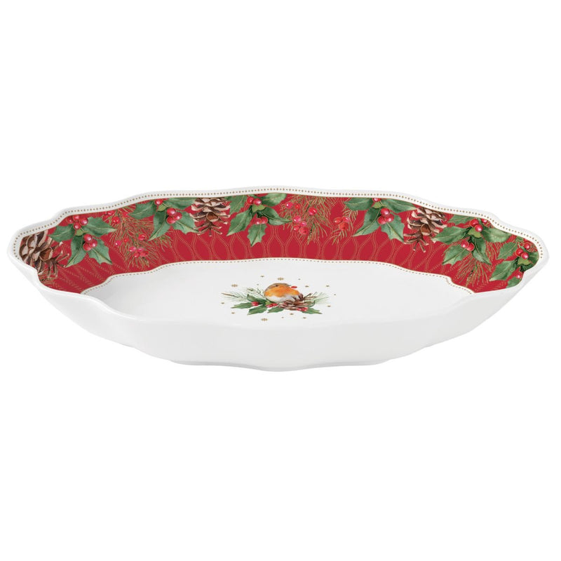 Easy Life - CHRISTMAS BERRIES - Platter | 30 cm / 11.5 in Home & Kitchen