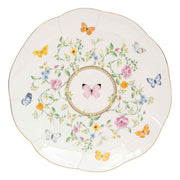 Easy Life - DANCING BUTTERFLIES - Side Plate | 21 cm / 8.25 in Home & Kitchen