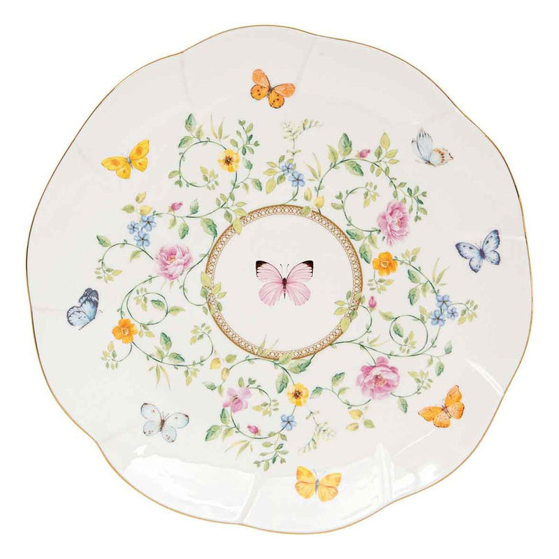 Easy Life - DANCING BUTTERFLIES - Side Plate | 21 cm / 8.25 in Home & Kitchen